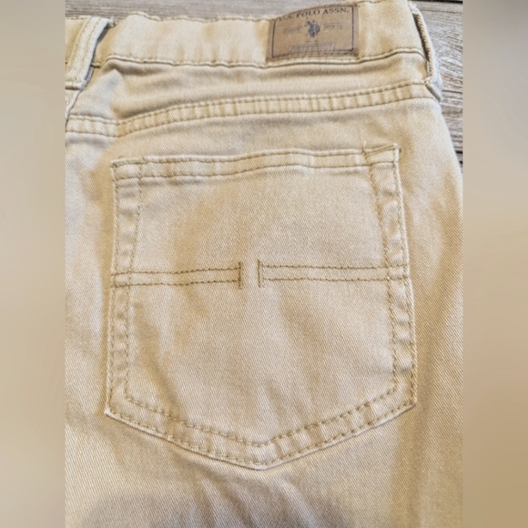 U.S. Polo Assn. Tan Pants Size Boys 14 - Picture 8 of 11